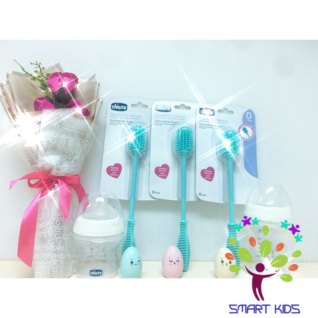 Cọ rửa bình sữa và phụ kiện silicone Chicco