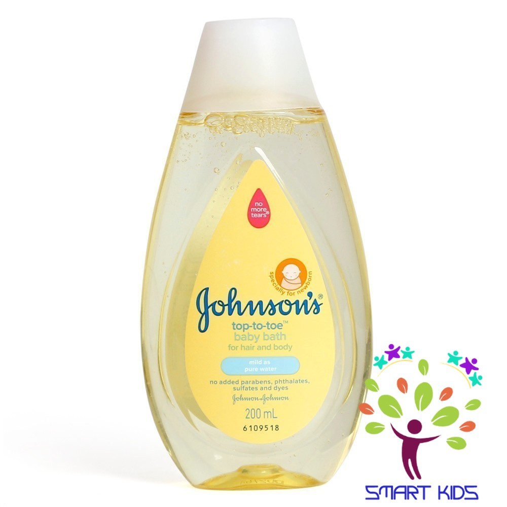 Sữa Tắm Gội Toàn Thân Johnson's TOP TO TOE 100ml/200ml/500ml