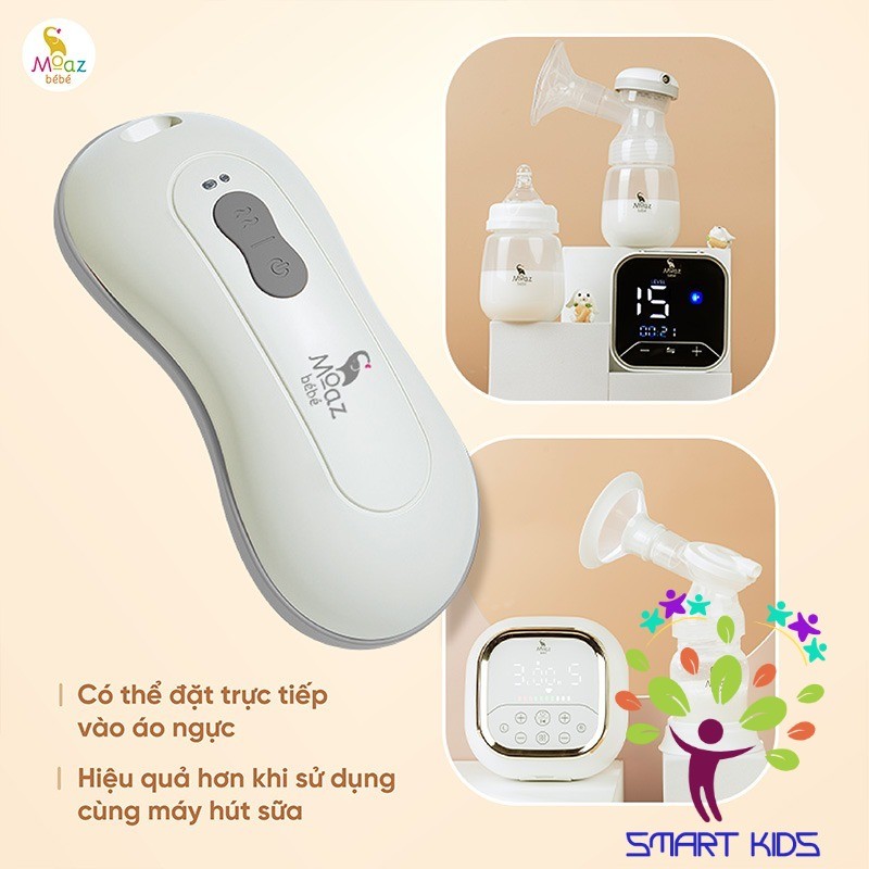Máy Massage Và Chườm ấm Ngực Moaz BéBé MB-109