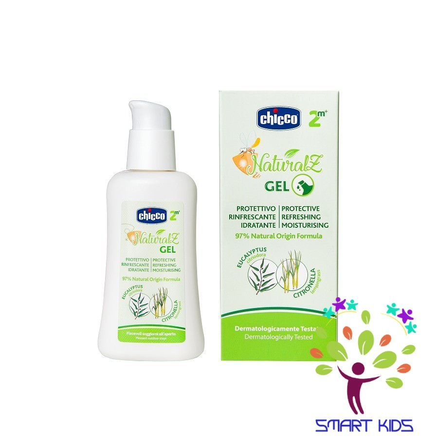 Gel Đa Năng Xua Muỗi Chicco 60ml dành cho bé từ sơ sinh