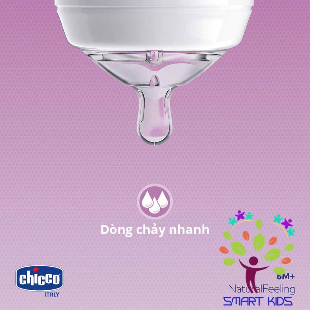Núm ty nghiêng Pisa Natural Feeling Chicco