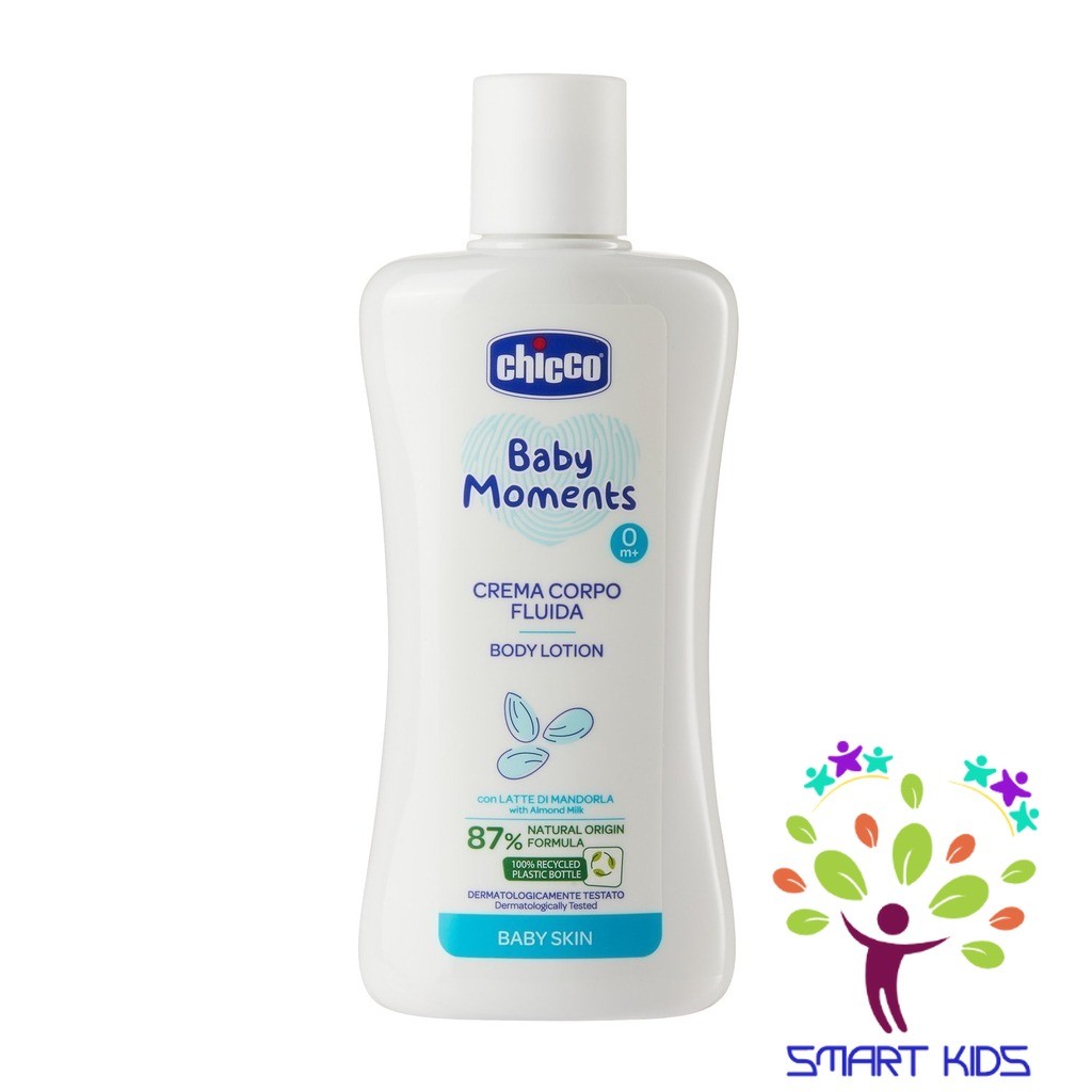 Sữa dưỡng thể chiết xuất Hạnh nhân Chicco 200ml
