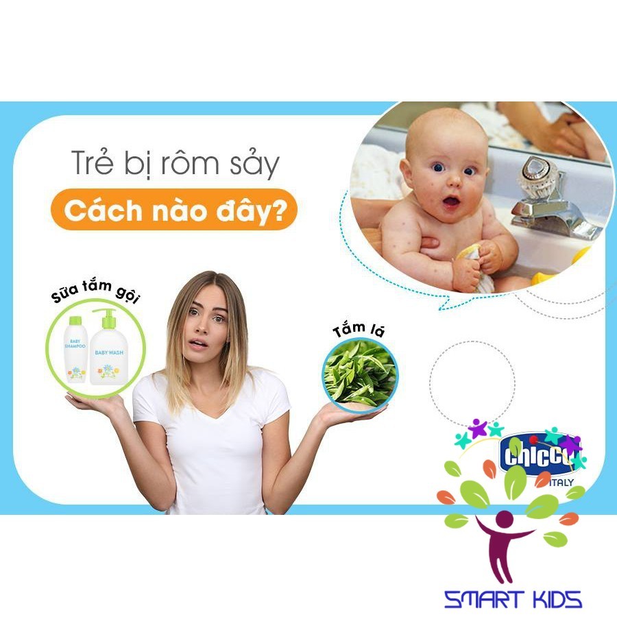 Sữa dưỡng thể chiết xuất Hạnh nhân 0M+ Chicco chai du lịch 50ml