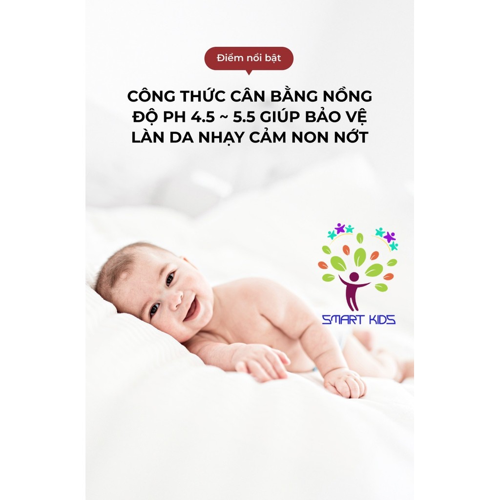 Khăn ướt Thuần Chay K-Mom Lalapopo Hàn Quốc (20c)