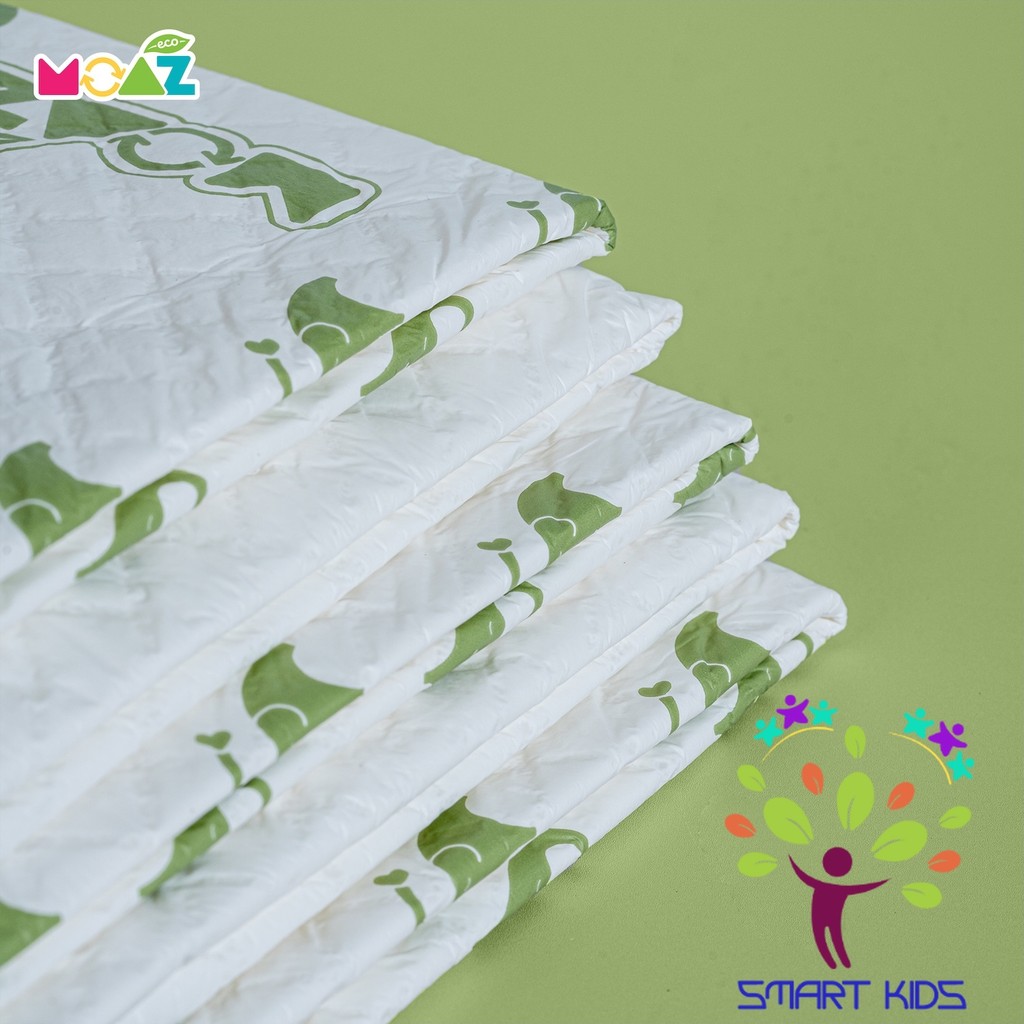 MIẾNG LÓT VỆ SINH MOAZ ECO Túi 10 Miếng Sản Phẩm Mới Của Moaz Bebe
