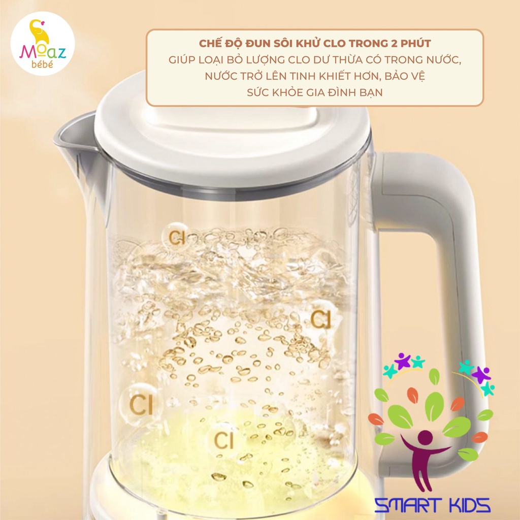 Bình đun Nước và hâm nước pha sữa Moaz BéBé MB-070