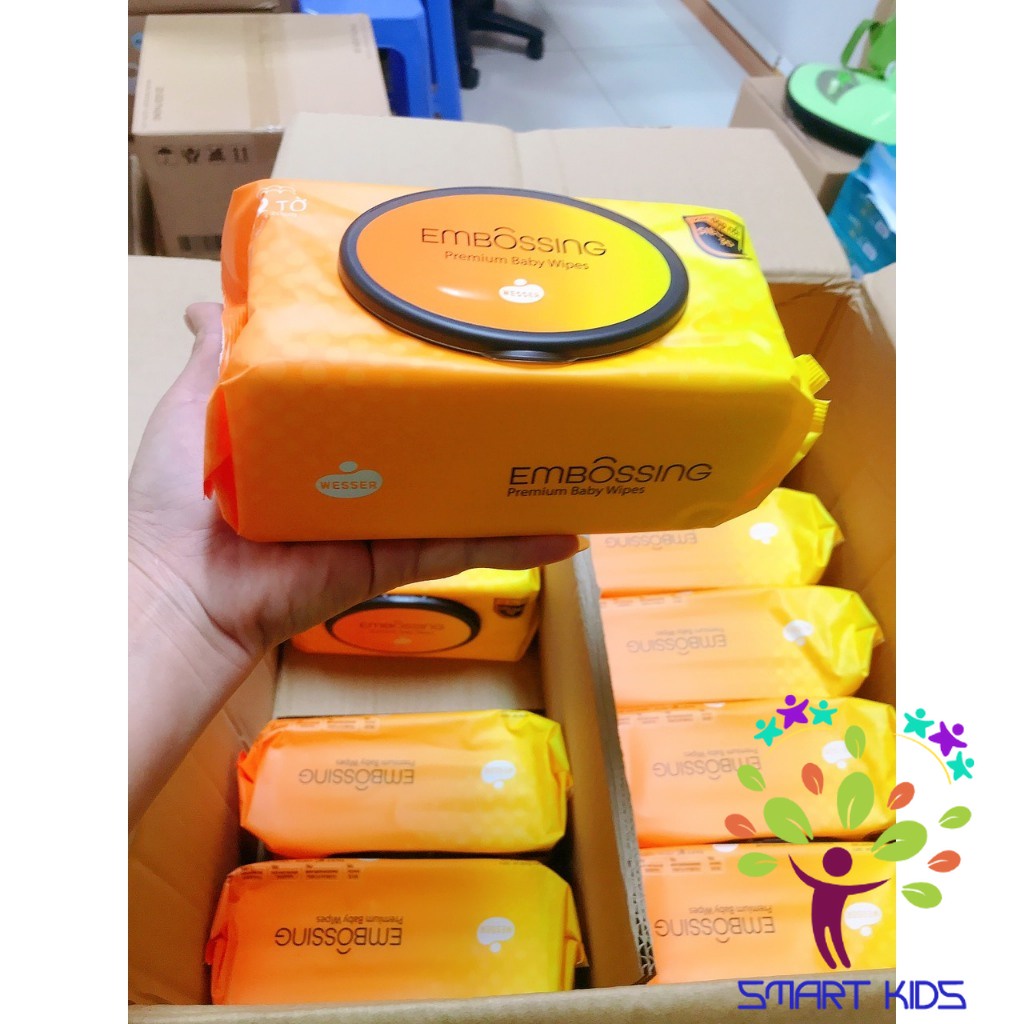 Khăn Ướt Cao Cấp Wesser 80 Tờ 72 Tờ