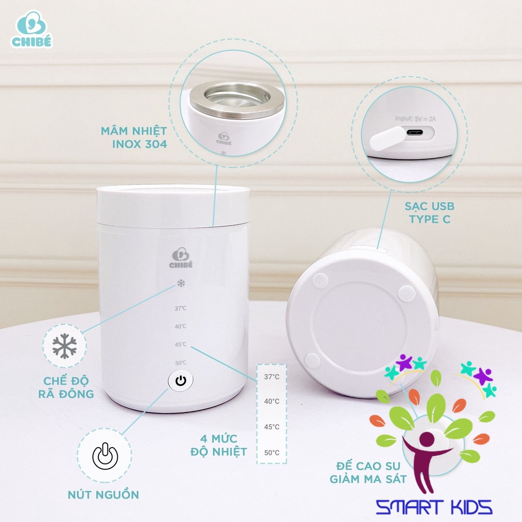 Máy hâm sữa di động CHIBÉ CB020