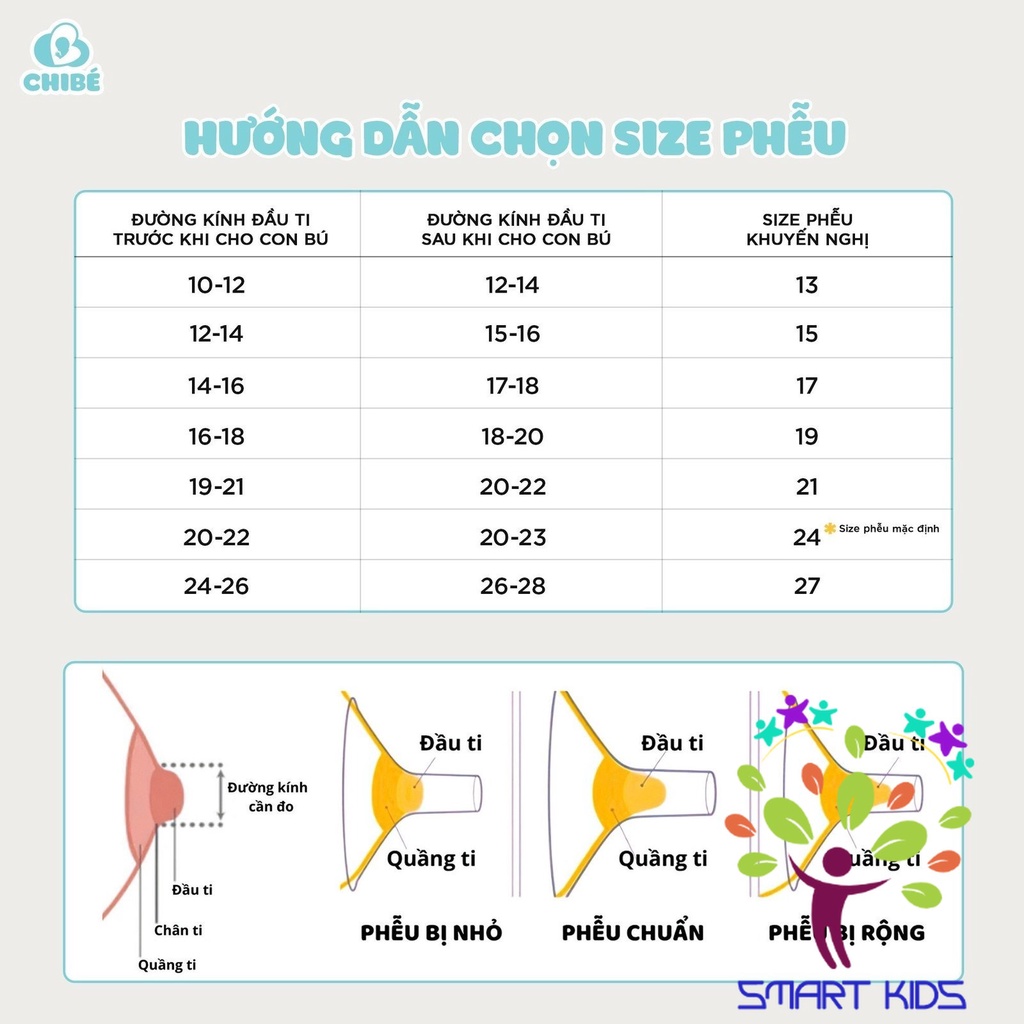 Máy hút sữa điện đôi rảnh tay CHIBÉ CB010