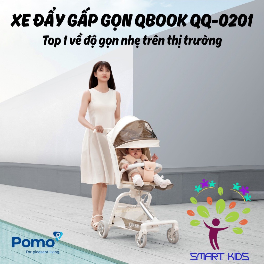 Xe đẩy gấp gọn QBook QQ-0201