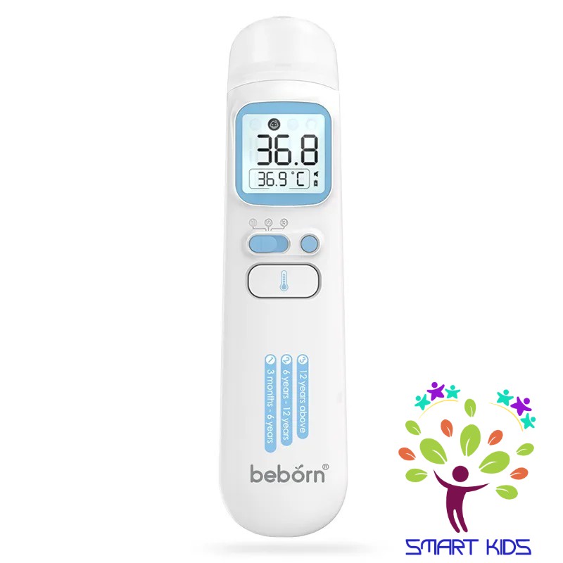 Nhiệt kế hồng ngoại đo trán và đo tai Beborn TERMO 2 – IT03 AOJ-20B dành cho bé