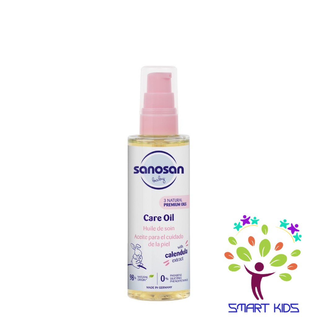 Dầu mát-xa Sanosan chiết xuất olive hữu cơ 200ml và 100ml