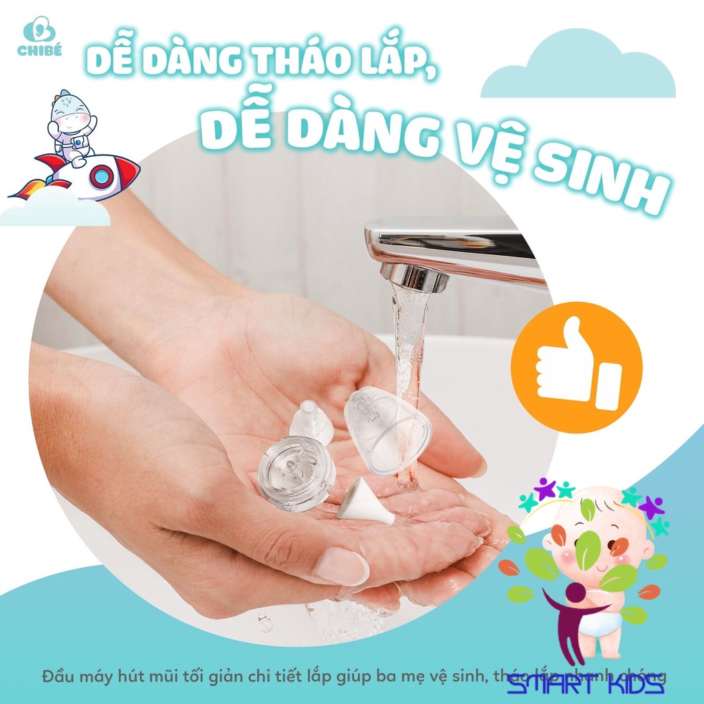 Máy hút mũi trẻ em CHIBÉ Plus CB006