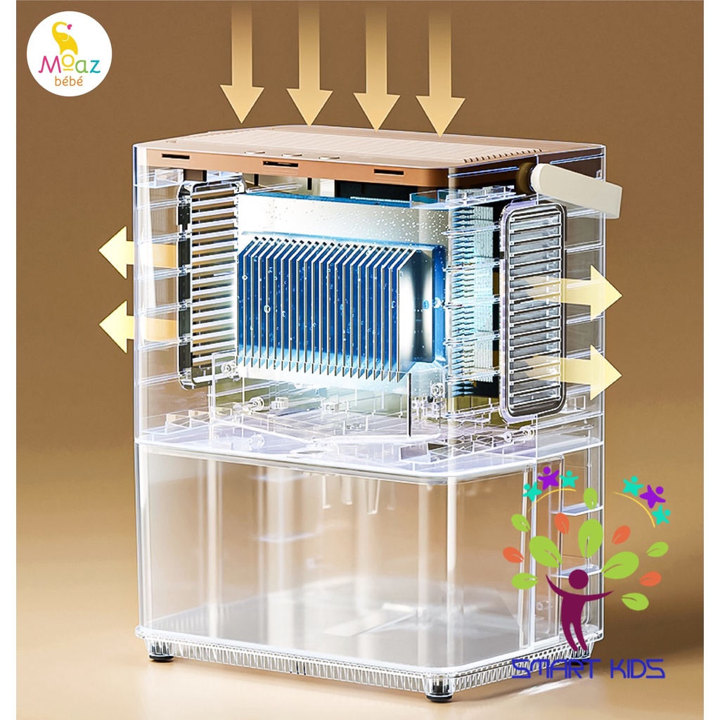 Máy hút ẩm và lọc không khí thông minh Moaz BéBé MB-078