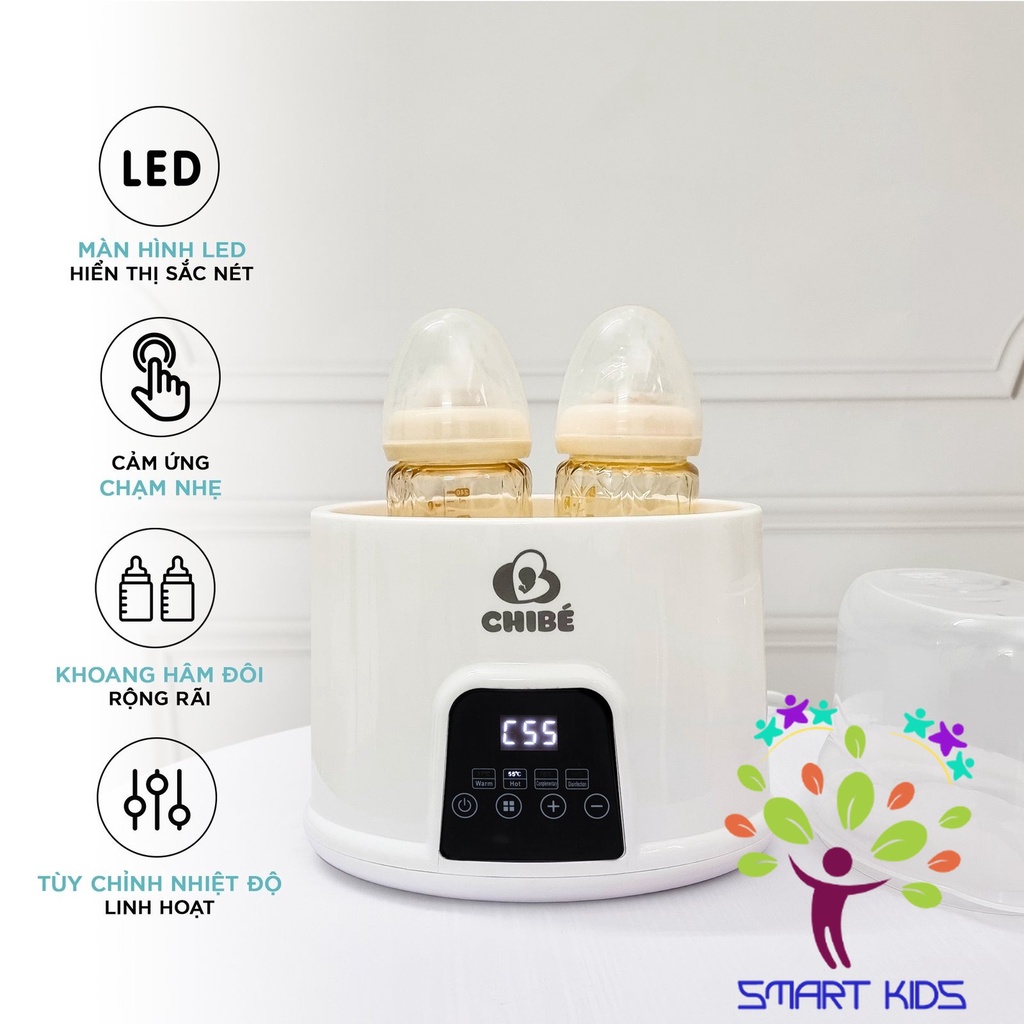 Máy hâm sữa đôi CHIBÉ CB017