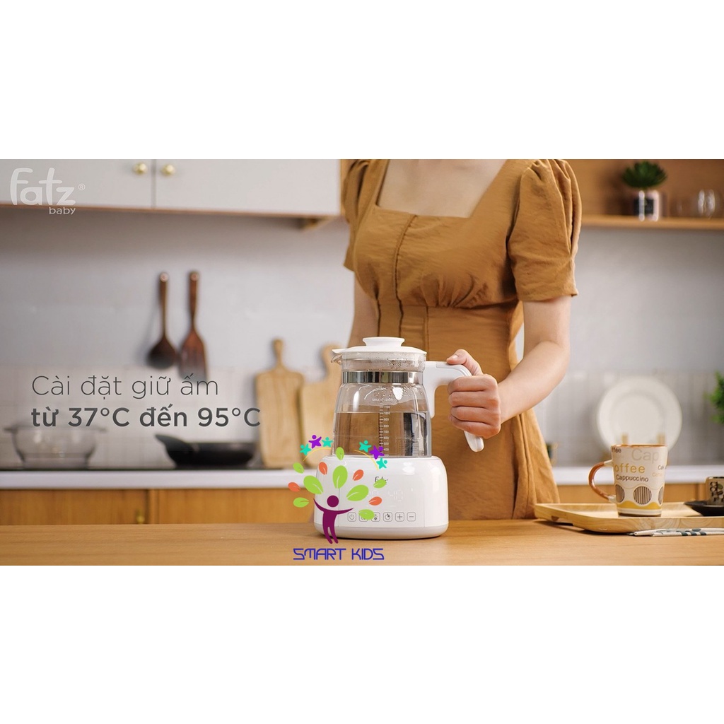 MÁY ĐUN NƯỚC VÀ HÂM NƯỚC PHA SỮA ĐIỆN TỬ QUICK 12 FATZBABY - FB3503HB