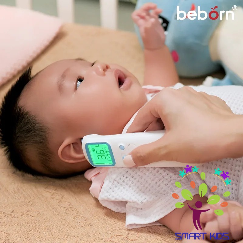 Nhiệt kế hồng ngoại đo trán và đo tai Beborn TERMO 2 – IT03 AOJ-20B dành cho bé