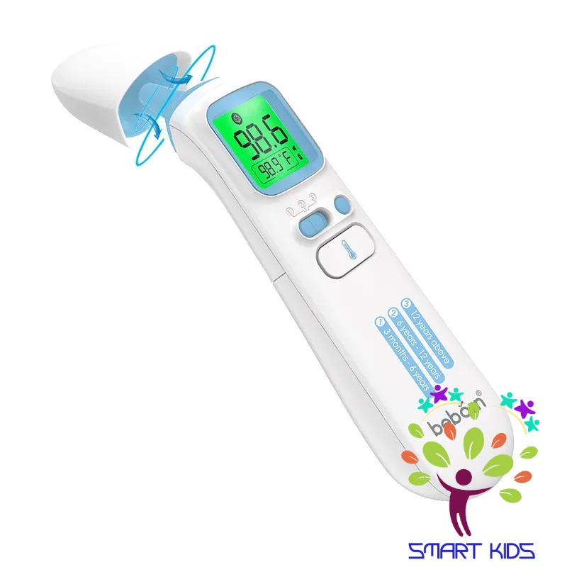 Nhiệt kế hồng ngoại đo trán và đo tai Beborn TERMO 2 – IT03 AOJ-20B dành cho bé