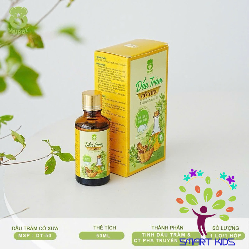 Tinh Dầu Dầu Tràm Cổ Xưa Mipbi Chai 50ml