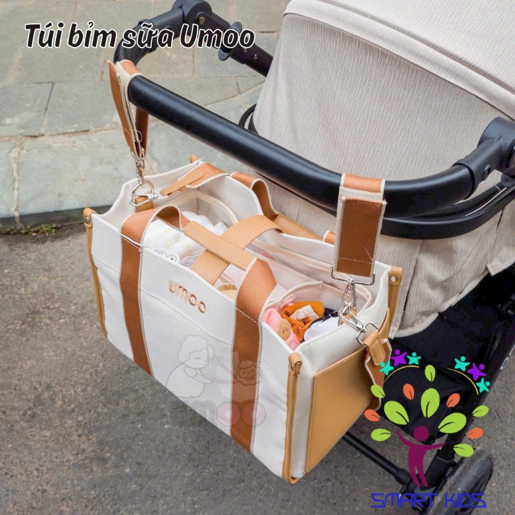 Túi Bỉm Sữa Cao Cấp Umoo UM-0687 UM-06191