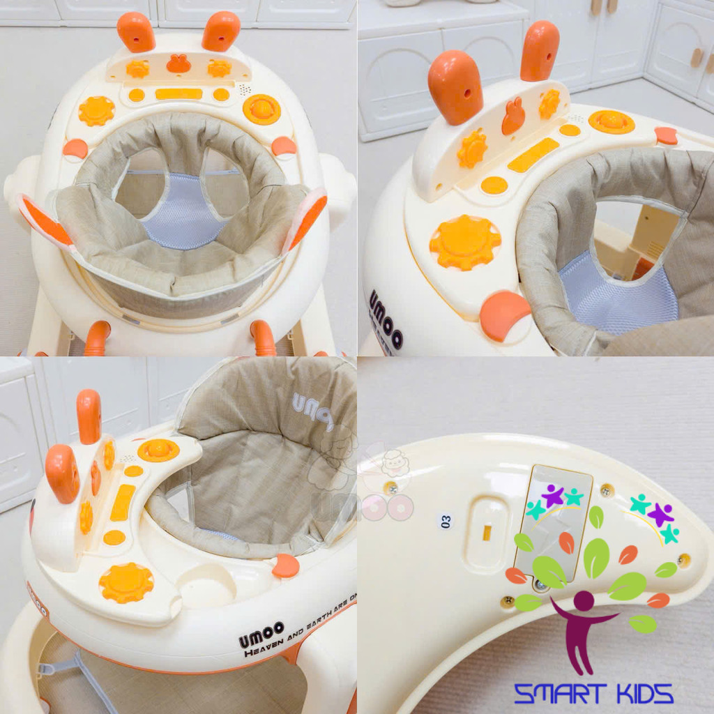 Xe Tập đi Thỏ đa Năng Umoo UM-02190