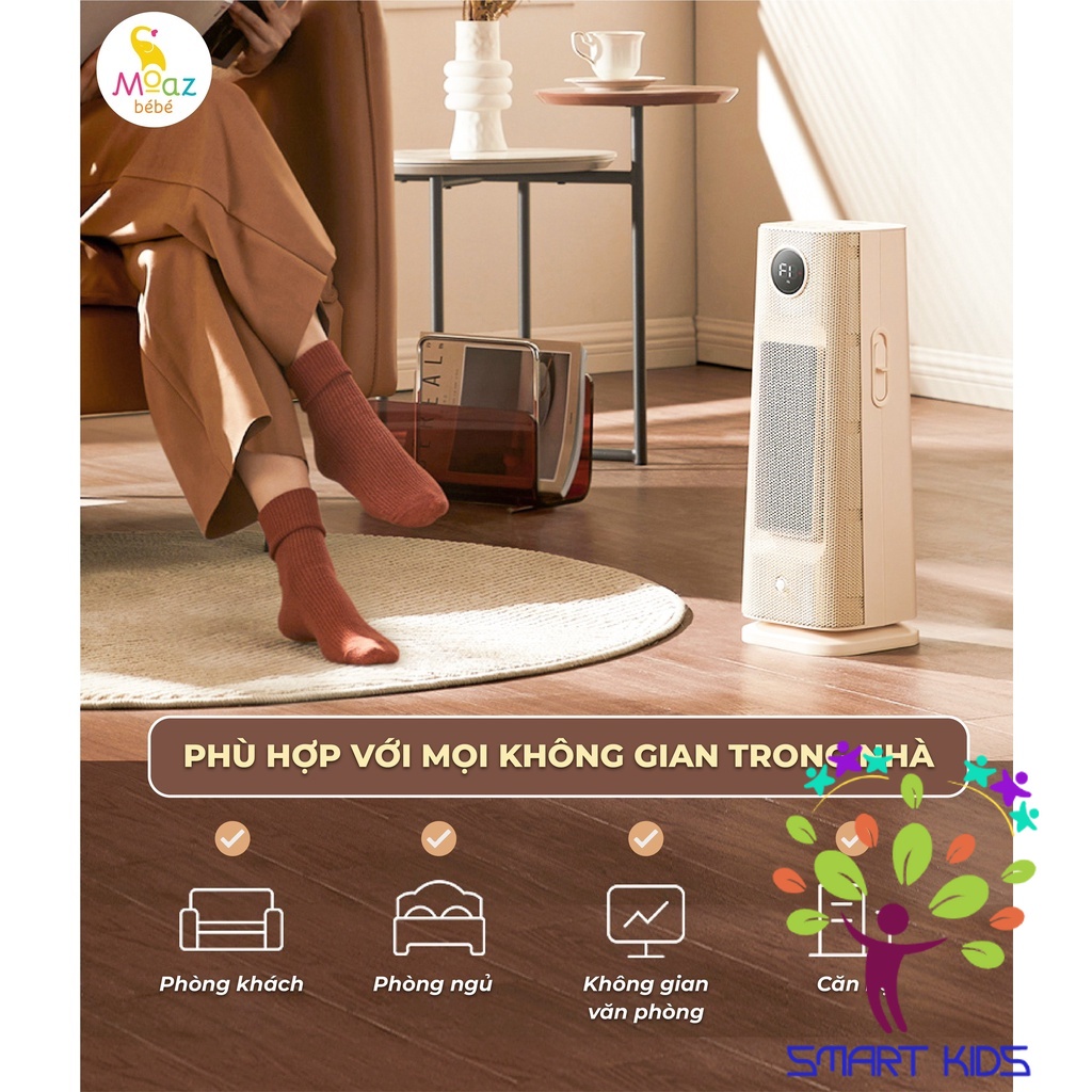 Máy sưởi điện đa năng PTC Moaz BéBé MB-077