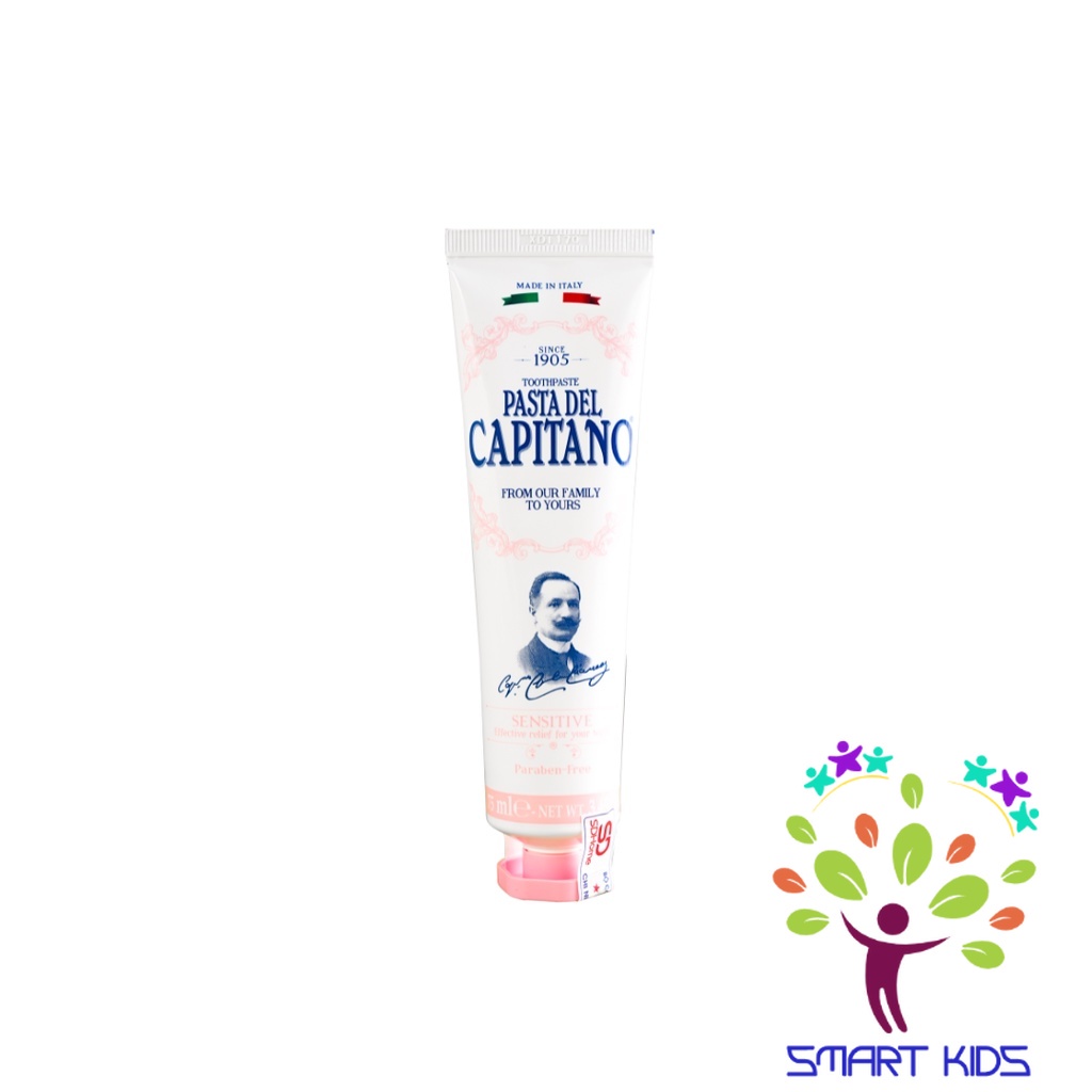 Kem đánh răng chống ê buốt cho răng nhạy cảm Pasta del Capitano 1905 Sensitive Toothpaste