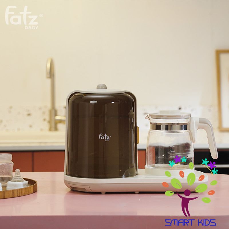 Máy đa Năng điện Tử (Tiệt Trùng UVC Led/Sấy Khô/đun & Hâm Nước)  Fatz Baby Multi-Tidy 1 FB9618HB