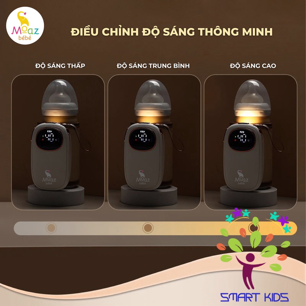 Túi ủ Bình Sữa Tích điện Di động Moaz BéBé MB-081