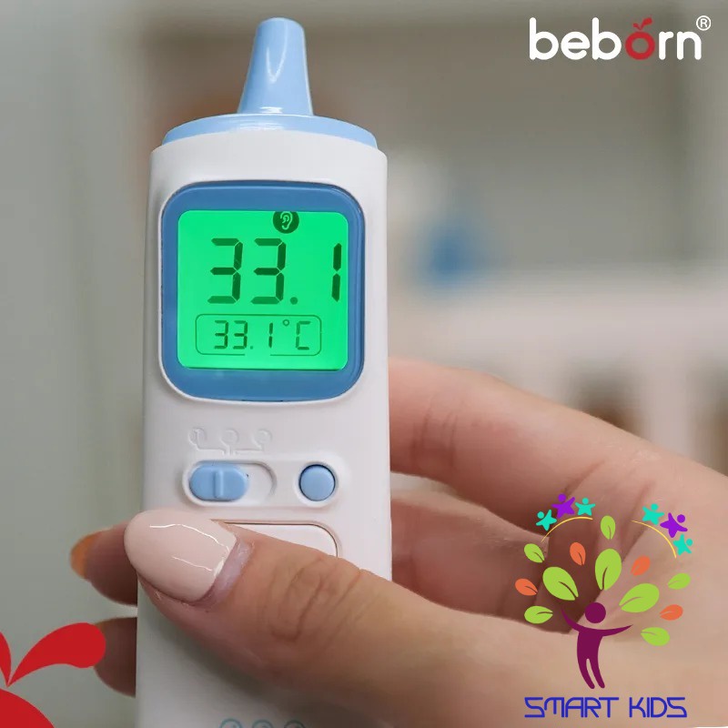 Nhiệt kế hồng ngoại đo trán và đo tai Beborn TERMO 2 – IT03 AOJ-20B dành cho bé