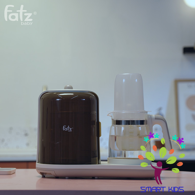 Máy đa Năng điện Tử (Tiệt Trùng UVC Led/Sấy Khô/đun & Hâm Nước)  Fatz Baby Multi-Tidy 1 FB9618HB