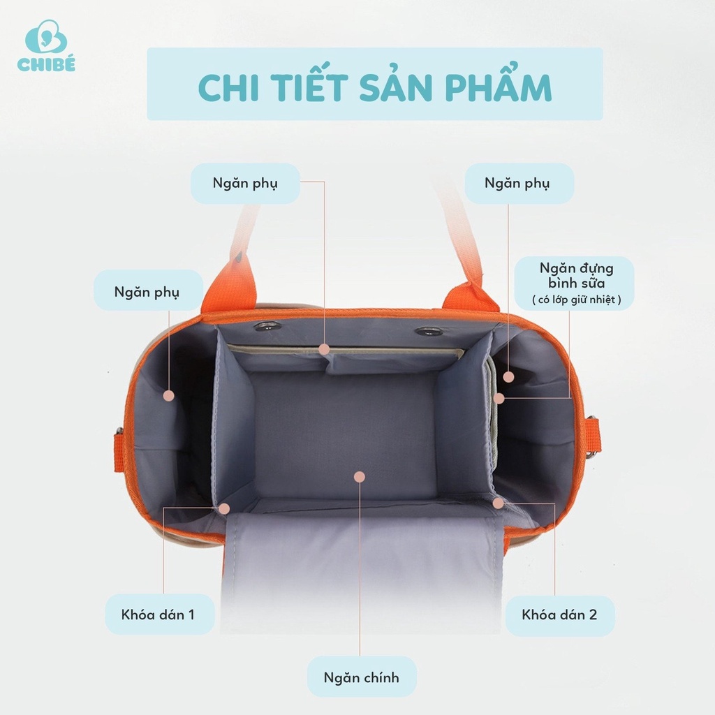 Túi xách bỉm sữa CHIBÉ