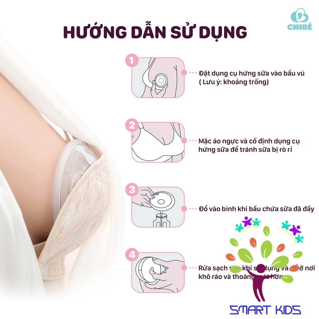 Dụng Cụ Hứng Sữa  CHIBÉ