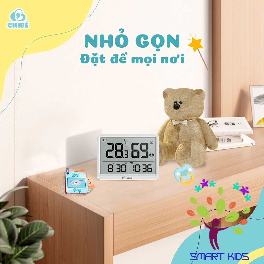 Nhiệt  ẩm kế phòng CHIBÉ CB036