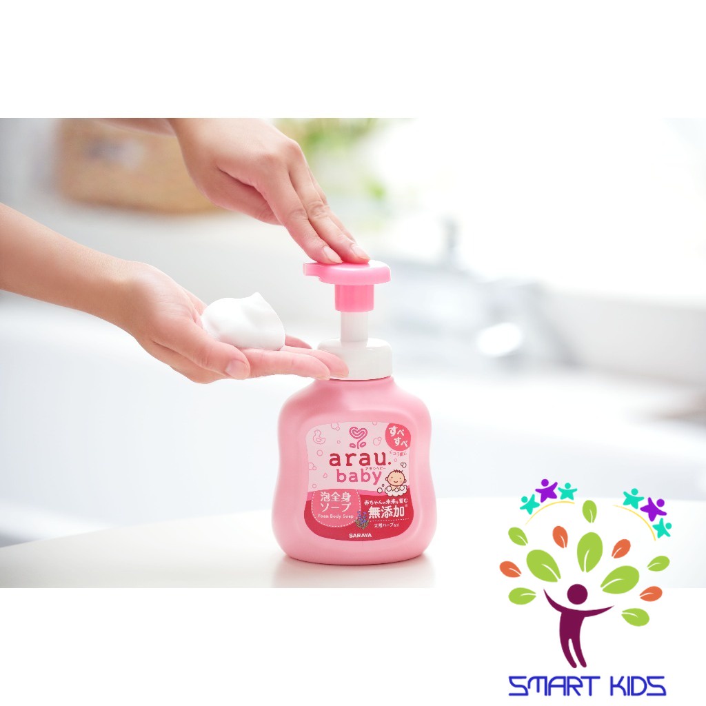 Sữa tắm gội Arau Baby Nhật Bản