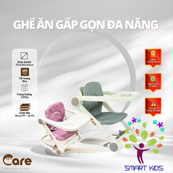 Ghế ăn Gấp Gọn Siêu Nhẹ LIL Care