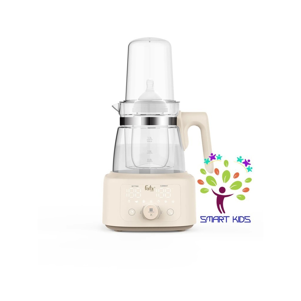Máy đun Và Hâm Nước Pha Sữa Thủy Tinh An Toàn Fatz Baby HiQuick 3 FB3702HB