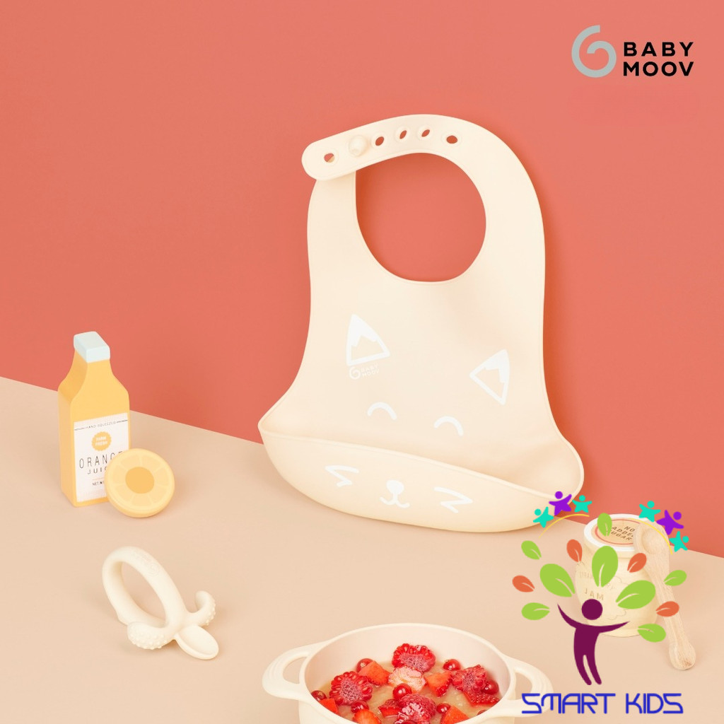 Set Ăn Dặm 3 Món Silicone Kit FIRST’ISY Dog/Fox Babymoov
