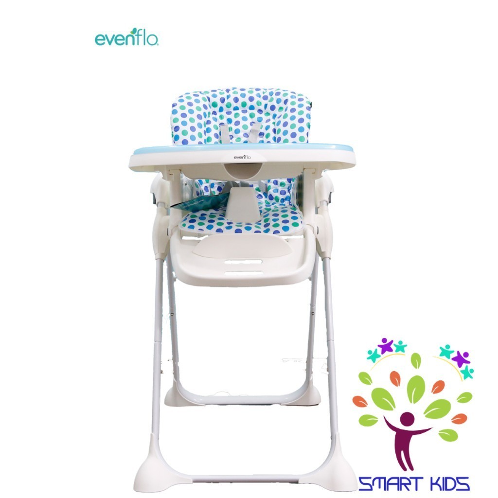 Ghế Ăn Dặm Evenflo Nectar Luxury Dottie 4 tư thế nghiêng 7 vị trí cao