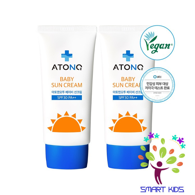 Kem Chống Nắng Hàng Ngày Oxygen ATONO2 Cho Bé (SPF 30 PA+++) (6M+) 50ML