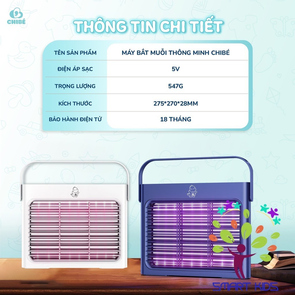 MÁY BẮT MUỖI THÔNG MINH CHIBÉ