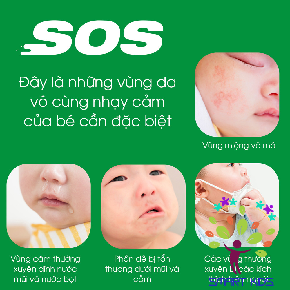 Kem Phục Hồi Chuyên Biệt Sos Cream ATONO2 Cho Bé TỪ 0M+ 20ml