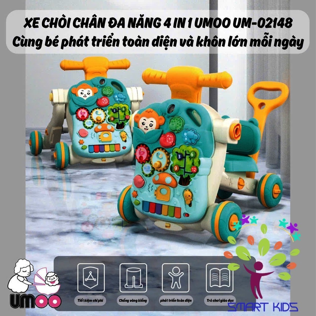 Xe chòi chân đa năng UMOO UM-02148