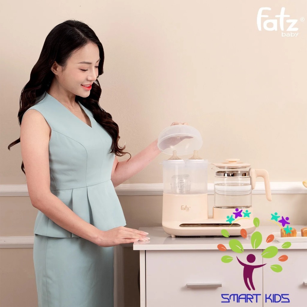 Máy đa Năng điện Tử (tiệt Trùng/sấy Khô/hâm Sữa/hấp/hầm Cháo Chậm/đun & Hâm Nước ) Fatz Baby Multimax 11 FB9502KB