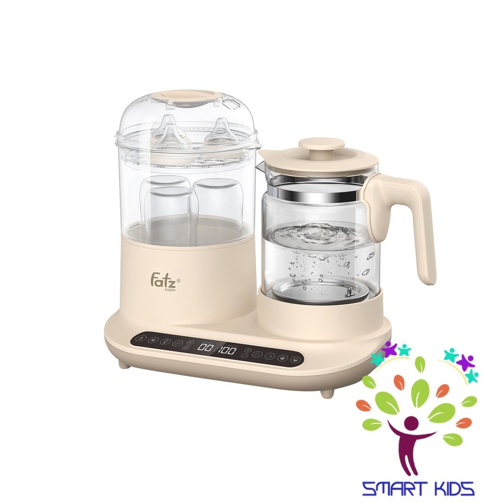 Máy đa Năng điện Tử (tiệt Trùng/sấy Khô/hâm Sữa/hấp/hầm Cháo Chậm/đun & Hâm Nước ) Fatz Baby Multimax 11 FB9502KB