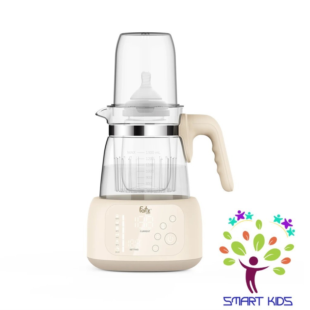 Máy đun Và Hâm Nước Pha Sữa Thủy Tinh An Toàn Fatz Baby HiQuick 2 FB3703HB