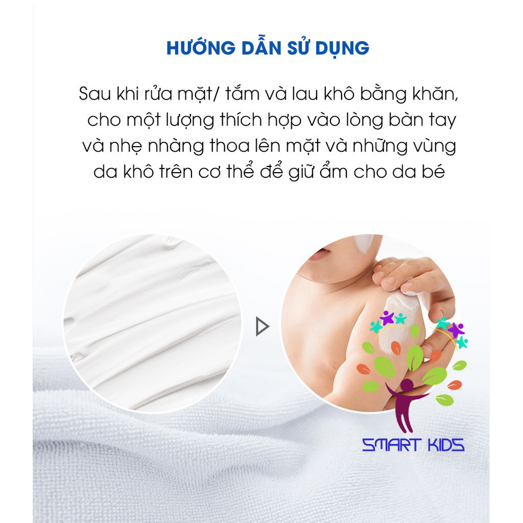 Kem Dưỡng ẩm Hữu Cơ Chuyên Biệt Oxygen ATONO2 Cho Bé Từ 0m+