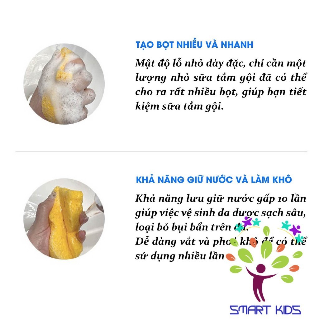 Bọt Tắm Chiết Xuất Rau Củ Nguyên Chất ATONO2 Cho Bé Từ 12M+