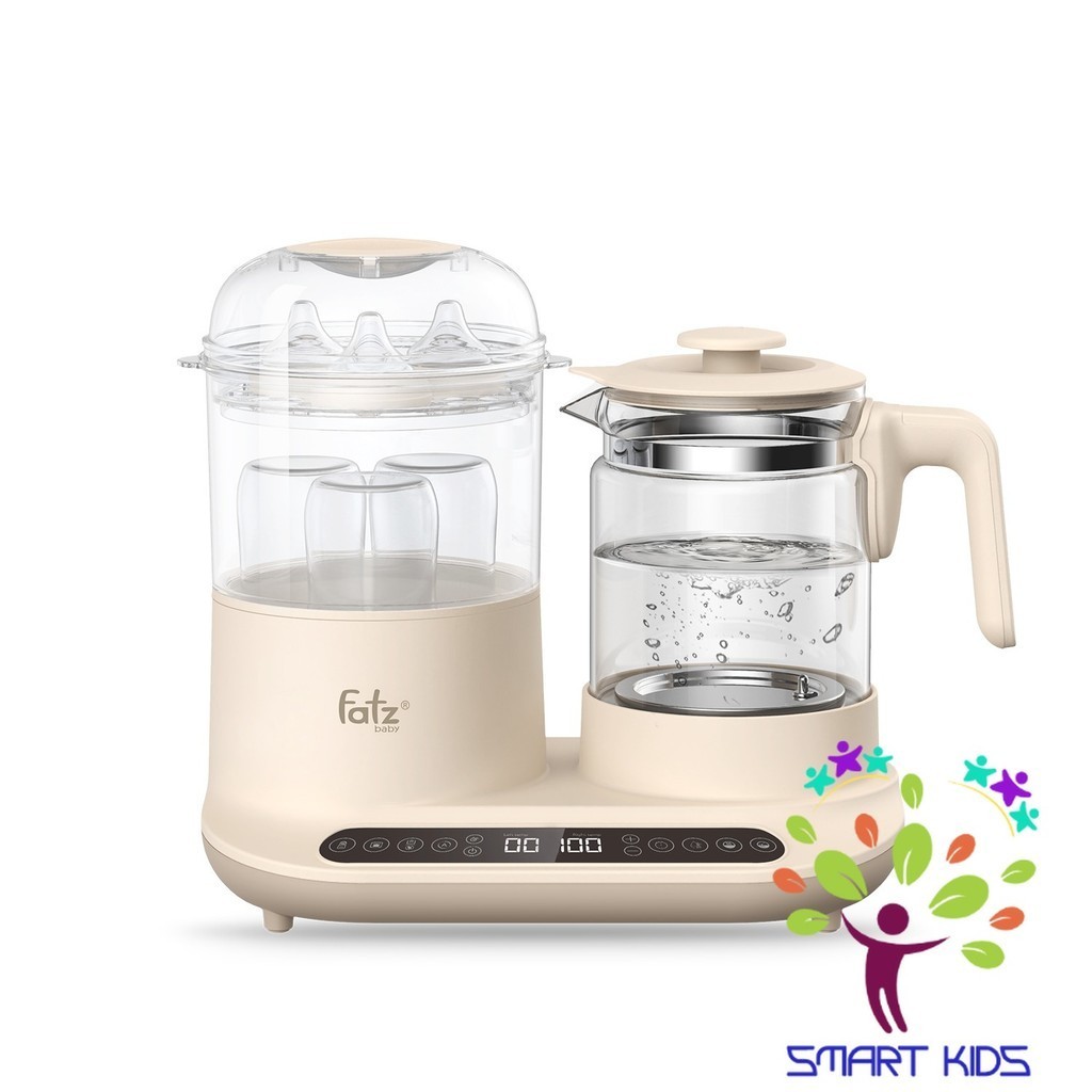 Máy đa Năng điện Tử (tiệt Trùng/sấy Khô/hâm Sữa/hấp/hầm Cháo Chậm/đun & Hâm Nước ) Fatz Baby Multimax 11 FB9502KB
