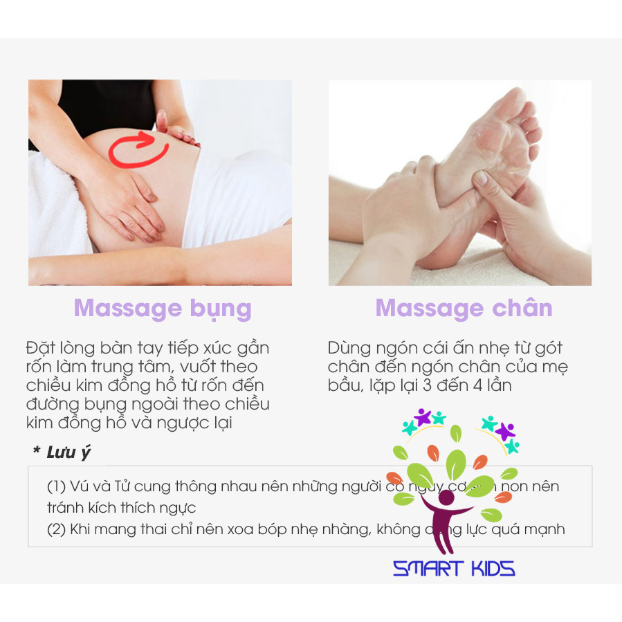 Dầu massage relaxing aroma oil atono2 cho mẹ bầu và em bé 0m+ 150ml